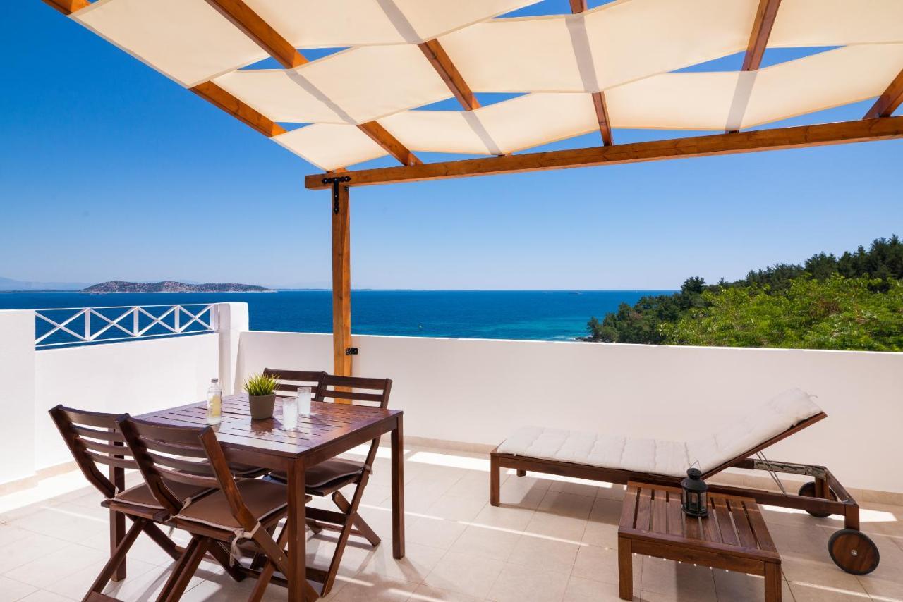 Villa Victoria By La Scala Beach Тасос Экстерьер фото