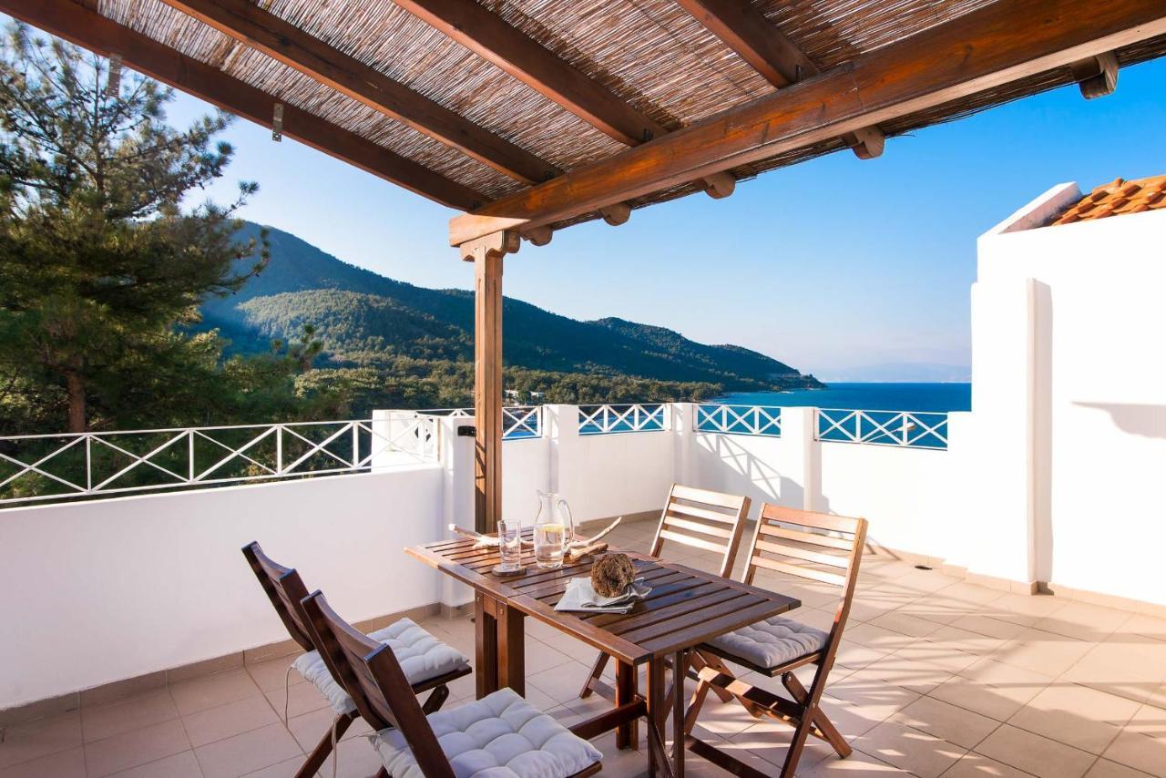 Villa Victoria By La Scala Beach Тасос Экстерьер фото